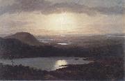 Frederic E.Church Eagle Lake Viewed from Cadillac Mountain Sweden oil painting reproduction